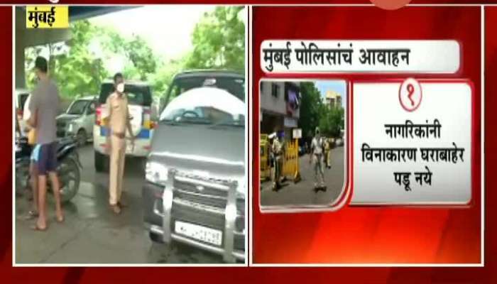 Mumbai Police Taking Strict Action On People Moving Idle In Lockdown