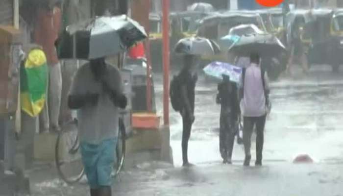 Monsoon Alert Mumbai Sakinaka Report Of Heavy Rainfall.