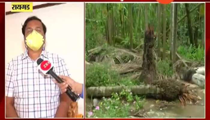 Raigad NCP Leader Sunil tatkare On Nisarga Cyclone Help