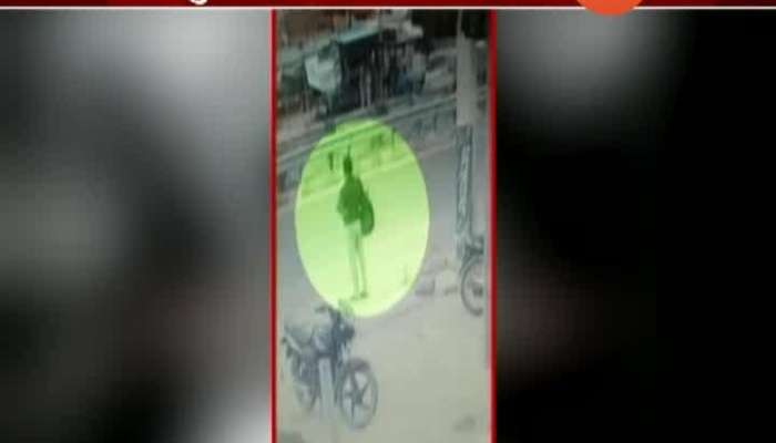 Faridabad Vikas Dube Caught In CCTV Camera