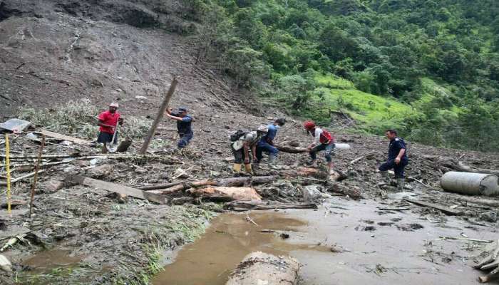 नेपाळमध्ये भूस्खलन; ६० जणांचा मृत्यू तर ४१ जण बेपत्ता