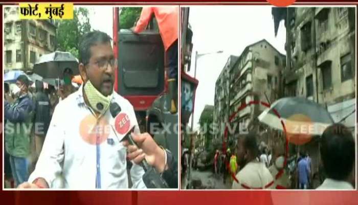 Mumbai Fort Eyewitness On Bhanushali Building Collapse And Rescue Operation