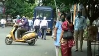 अनलॉकच्या पहिल्याच दिवशी 'या' भागात एसटी स्टँडवर प्रवाशांची गर्दी 