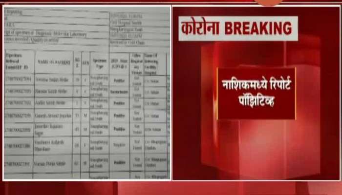 MLA Kishore Darade On Nashik Corona Positive Report Found Negative In Mumbai