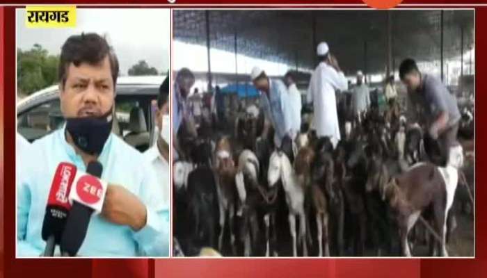 Raigad BJP Leader Pravin Darekar Taunted Sharad Pawar On Bakri Eid