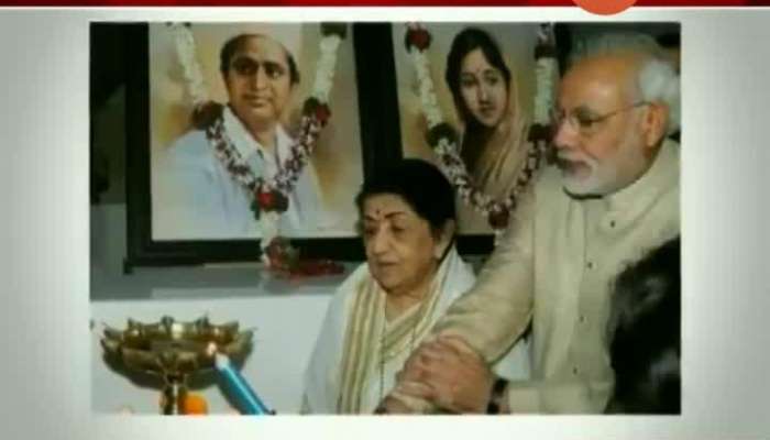 Mumbai Singer Lata Mangeshkar Sends Special Message To PM Modi