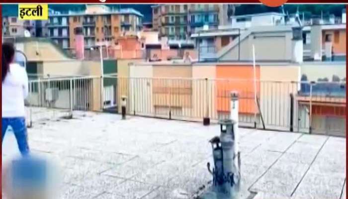 Two Girls Palying Tennis On Rooftop In Lockdown Got Chance To Play With Roger Federer