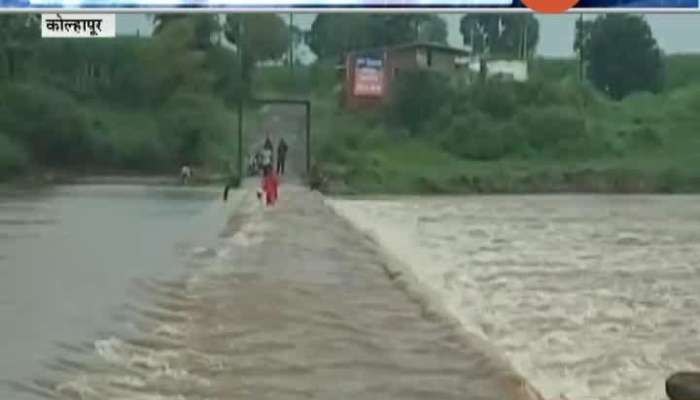 Kolhapur Panchganga River Overflow From Heavy Rainfall