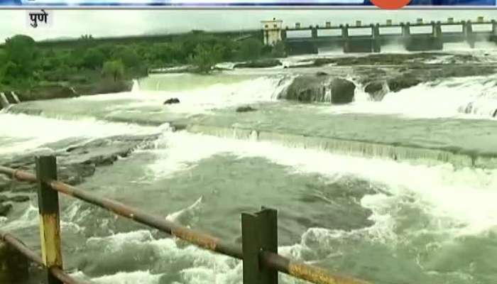Pune Khadakwasala Dam Six Doors Opened After Heavy Rain In Dams Region