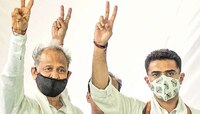 राजस्थानात गेहलोत सरकारने विश्वासदर्शक ठराव जिंकला
