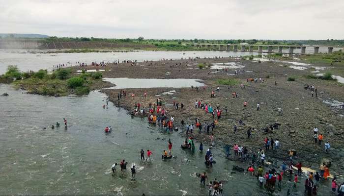 जनता कर्फ्यूचा फज्जा, अमरावतीच्या बगाजी सागर धरणावर पर्यटकांची गर्दी