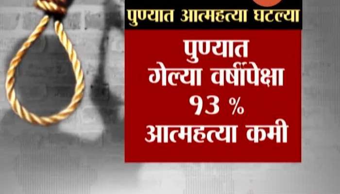 Pune Survey Report Of Less Suicide In Lockdown.