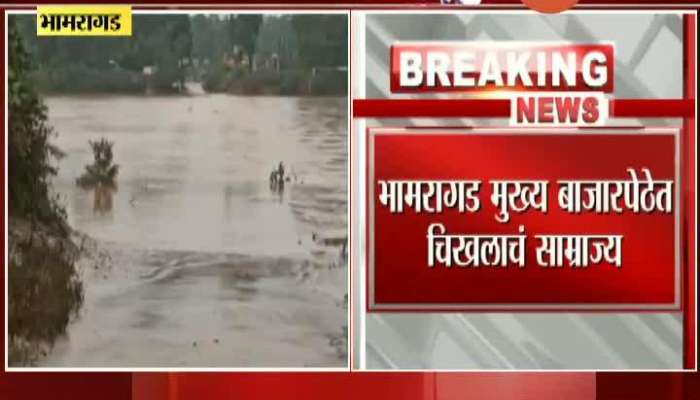 Chhatisgarh,Bhamragarh Heavy Rain,Flood Situation