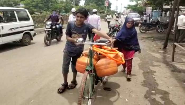 औसामध्ये ४० दिवसाआड पाणी, धरणही पडलंय कोरडं 