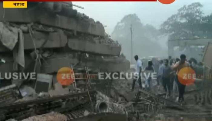Raigad Mahad Five Storey Building Collapse Updates