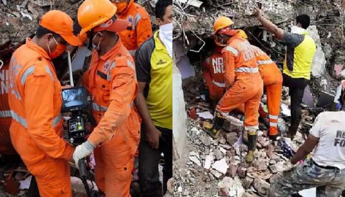 महाड इमारत दुर्घटना: 27 तासानंतर महिलेला सुखरुप बाहेर काढण्यात यश