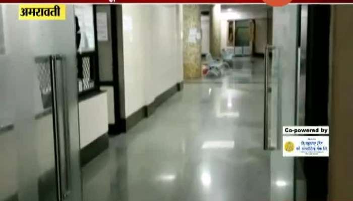Amravati Corona Patient_s Relatives Attack On Ward Boy And Hospital