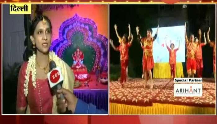 Delhi Sahyadri Society Celebrating Ganesh Utsav