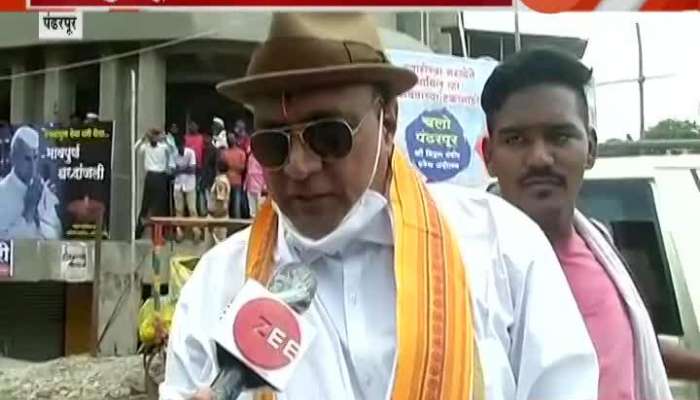 Pandharpur Prakash Ambedkar Volunter On Success In Protest To Open Temples