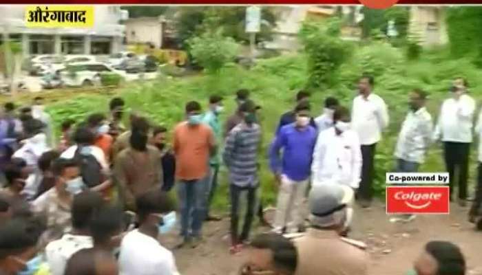 Aurangabad Shiv Sena MIM Stood Opposite Eachother On Temple Opening