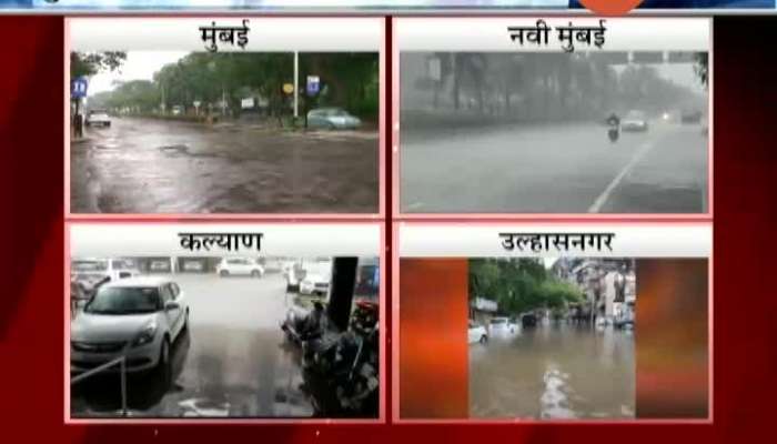 Rain In Mumbai,Navi Mumbai And Kalyan