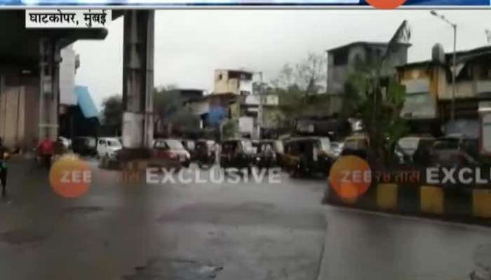 Mumbai,Ghatkoper Rain Stop But People Face Problem