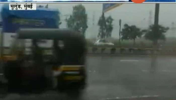 Mumbai Mulund Exastern Express Highway Heavy Rainfall Ground Report