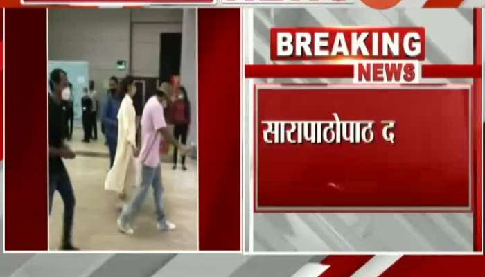 Deepika Padukone Arrives At Mumbai Airport