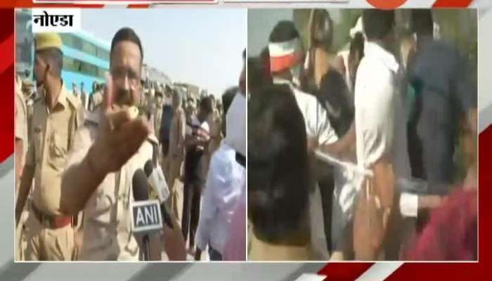 UP Police On Rahul Gandhi Detained On The Way To Hathras