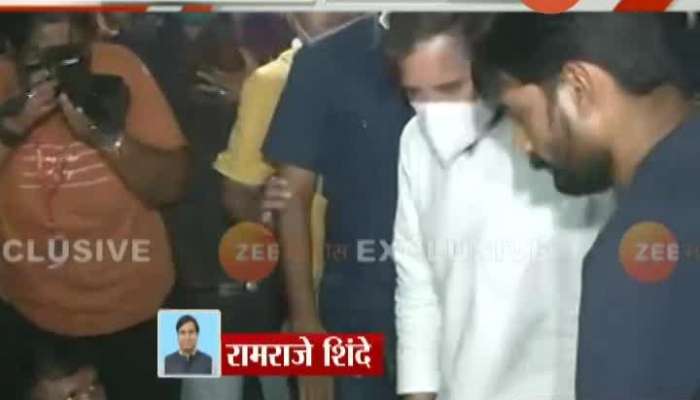 UP Rahul Gandhi And Priyanka Gandhi Reach At Hathras And Visit Victim Family Members