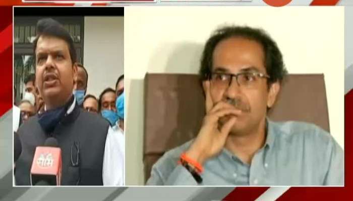 BJPs Devendra Fadnavis Criticise CM Uddhav Thackeray Response To Governor Bhagat Singh Koshiyari
