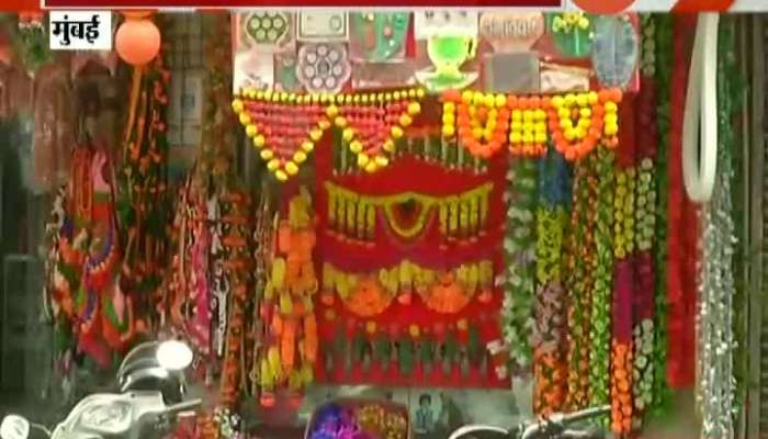 Mumbai No Customers In Market For Navratri Festival Shopping