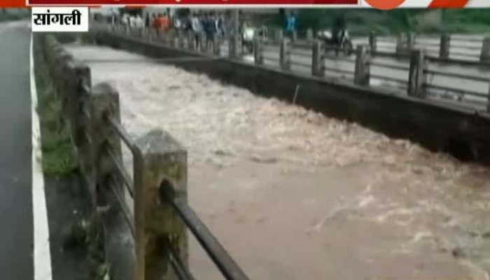 Drought Hit Sangli Experiencing Cloud Burst Type Of Rainfall