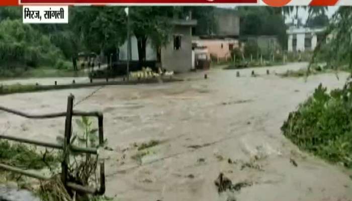 Sangli,Miraj The Devastation Of The Return Rains,The Migration Of Civilians