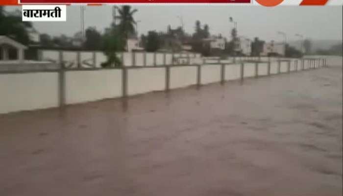 Pune,Baramati Heavy Returning Rain Impact