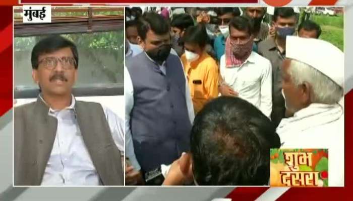 Mumbai Shivsena MP Sanjay Raut On Opposition Leader Devendra Fadnavis Test Corona Positive