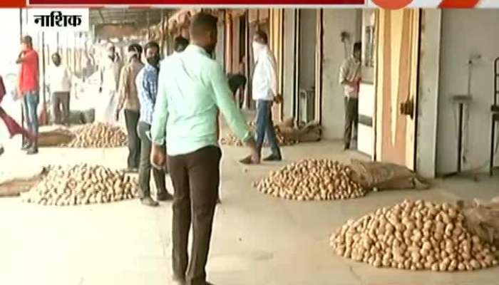 Nashik Onion Trade Close For Today Update