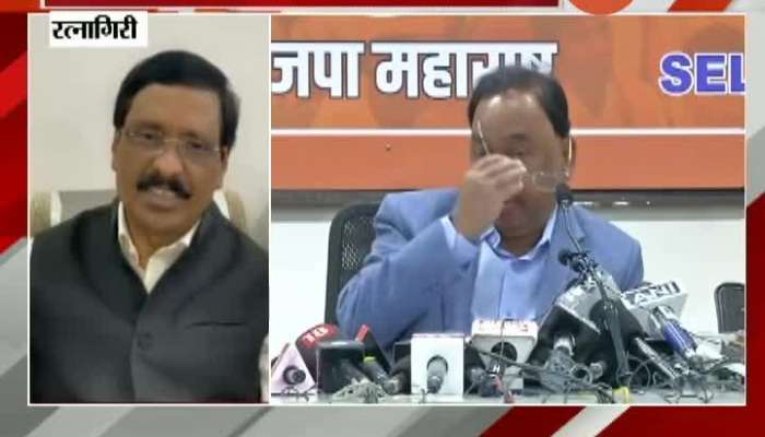  Shivsena MP Vinayak Raut Critics On Narayan Rane