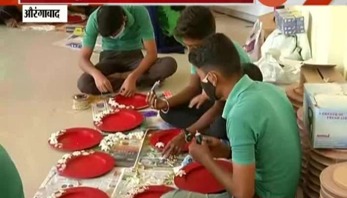 Aurangabad Urmi Ashram Farmers Kids Make Panti And Lights For Diwali Celebrations