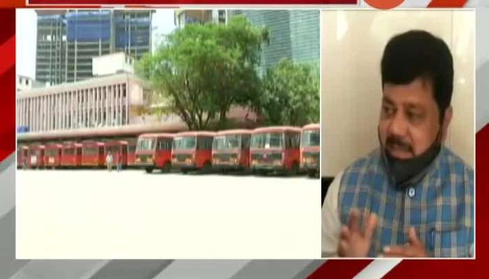  Vidhan Parishad,Opposition Leader Pravin Darekar On ST Bus Workers Payment Issue