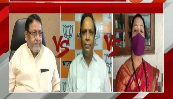 NCP BJP And Shivsena On Kanjurmarg Metro Carshed Land Controversy