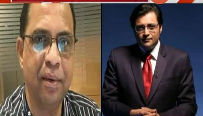  Arnab Goswami Detained And Forcefully Taken To Alibag Court