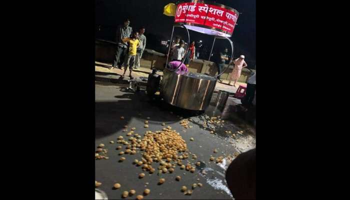 शहरात प्रसिद्ध पाणीपुरीसाठी टॉयलेटमधील पाण्याचा वापर, व्हिडिओ व्हायरल