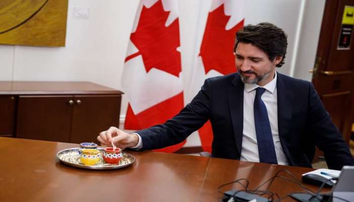 कॅनेडाचे पंतप्रधान जस्टीन ट्रूडो यांनी दिवाळीच्या शुभेच्छा दिल्या