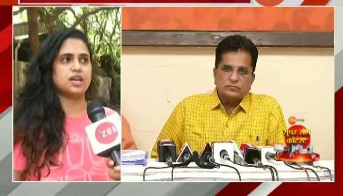 Raigad,Anvai Naik Suicide Case His Daughter Adnya Naik Critics On BJP Leader Kirit Somaya