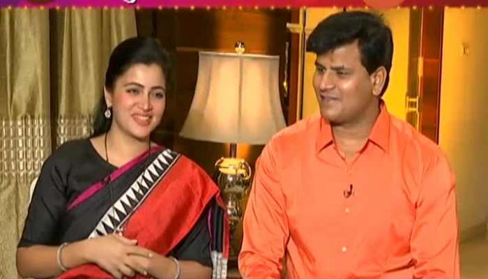 Diwali special interview. Popular couple in politics Navneet Rana, Ravi Rana