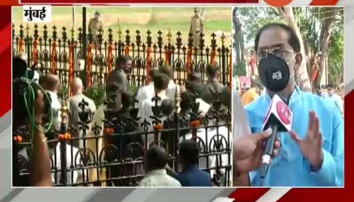 Mumbai,Shivaji Park Dissatisfied With Shivsainik Not Being AllowedTo Visit At Bala Saheb Thackeray Memorial