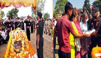 महाराष्ट्राचे सूपुत्र शहीद जवान भूषण सतई, ऋषीकेश जोंधळे  अनंतात विलीन
