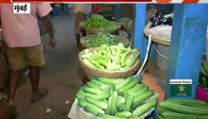 Mumbai,Dadar Vegetables Market Price Down Of Vegetables.