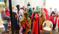 अमरावतीत कोरोना चाचणीसाठी शिक्षकांच्या रांगा; सोशल डिस्टंसिंगचा मात्र फज्जा